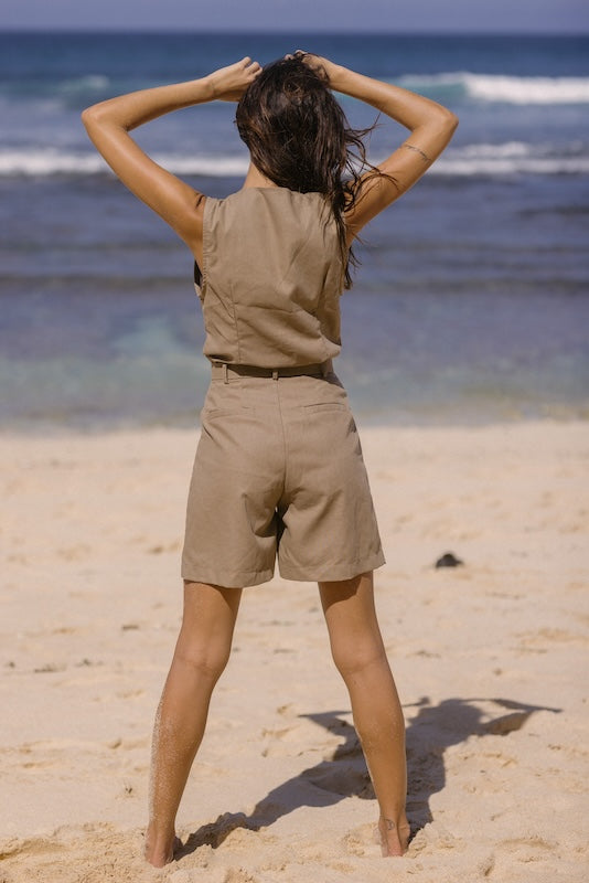Have It All Vest Top (Simply Taupe)