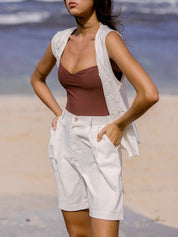 Wear That Vest Top (Blanc)