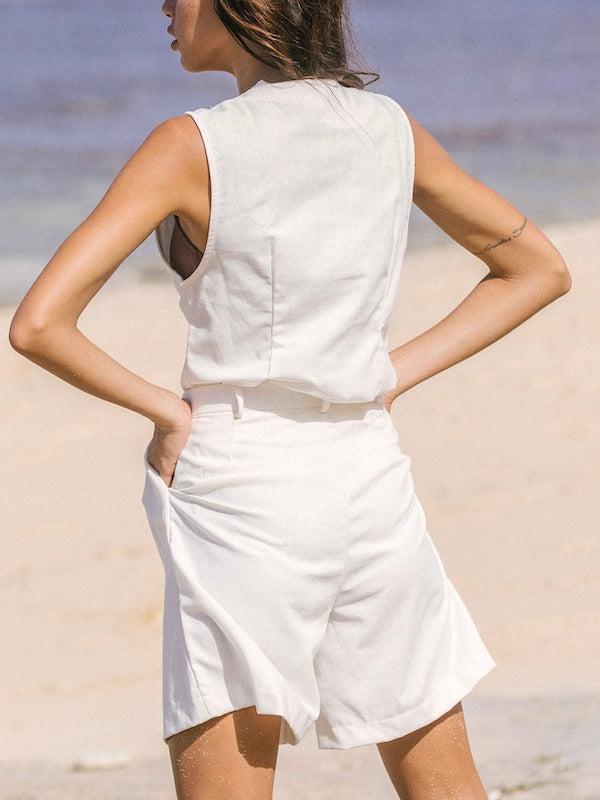Wear That Vest Top (Blanc)
