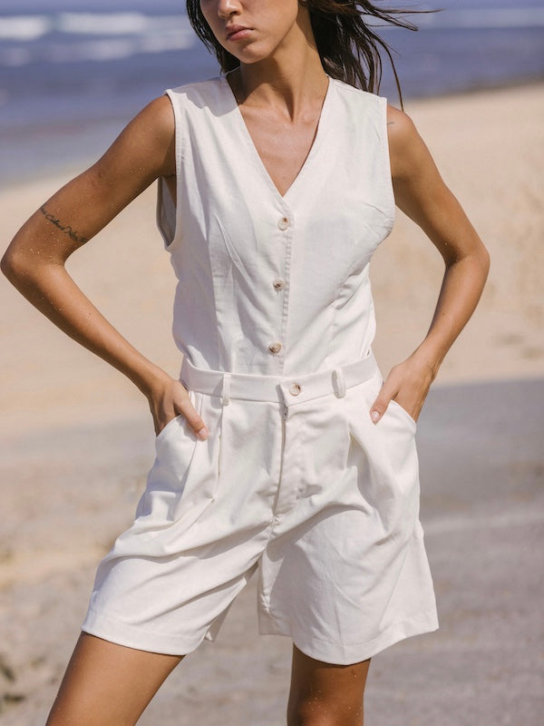 Wear That Vest Top (Blanc)