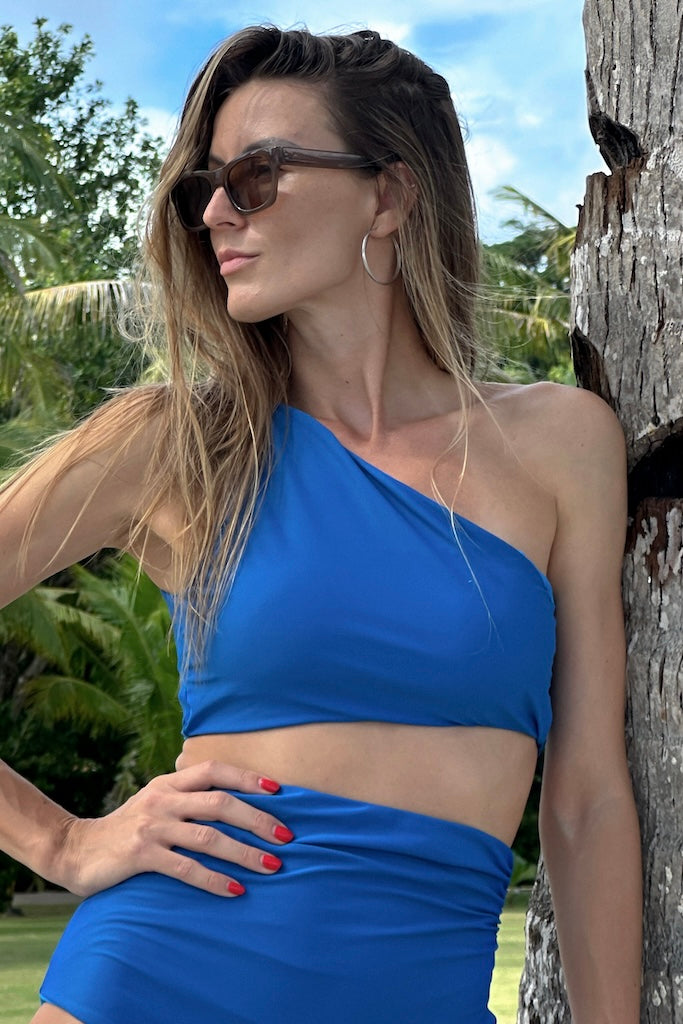 Celine One-Sided Top (Oceana)