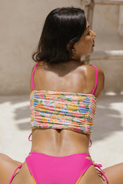 Frankie Crop Top (Blossom/Pink Glo)