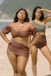 Camila Skirt Bottom (Pecan)