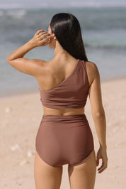 Celine Ruched Bottom (Rosewood)