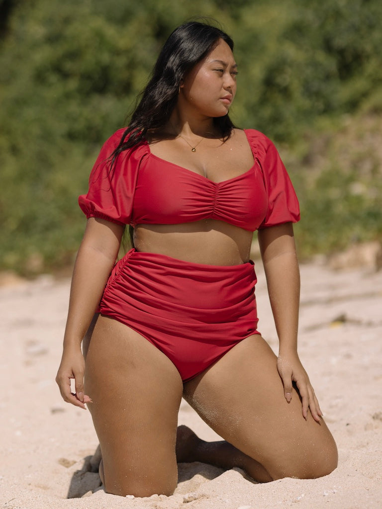 Camila Skirt Bottom (Poppy)