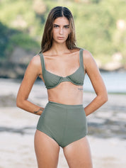 Talua Balconette Top (Artichoke)