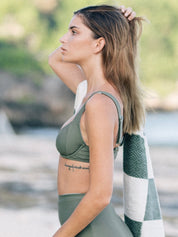 Talua Balconette Top (Artichoke)