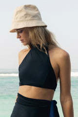 Amerie High Neck Top (Twilight)