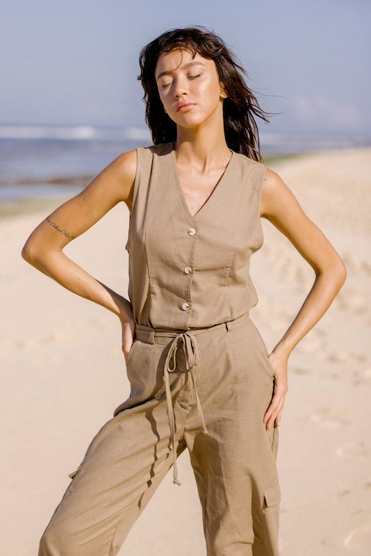 Wear That Vest Top (Simply Taupe)