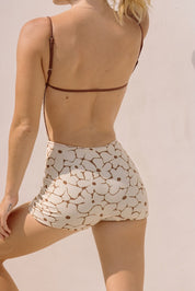 Rocio Shortsuit (Sundown/Pecan)