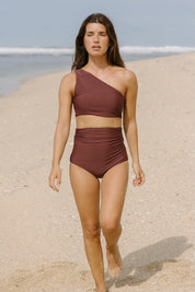 Celine Ruched Bottom (Earth)