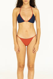 Esme Top (Marine/Terracota)