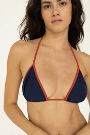 Esme Top (Marine/Terracota)