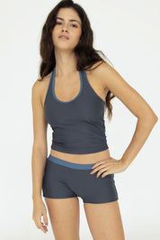 Solene Top (Slate/Etain)