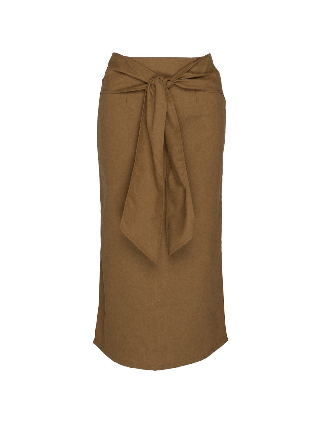 That's A Wrap Midi Skirt (Avocado)